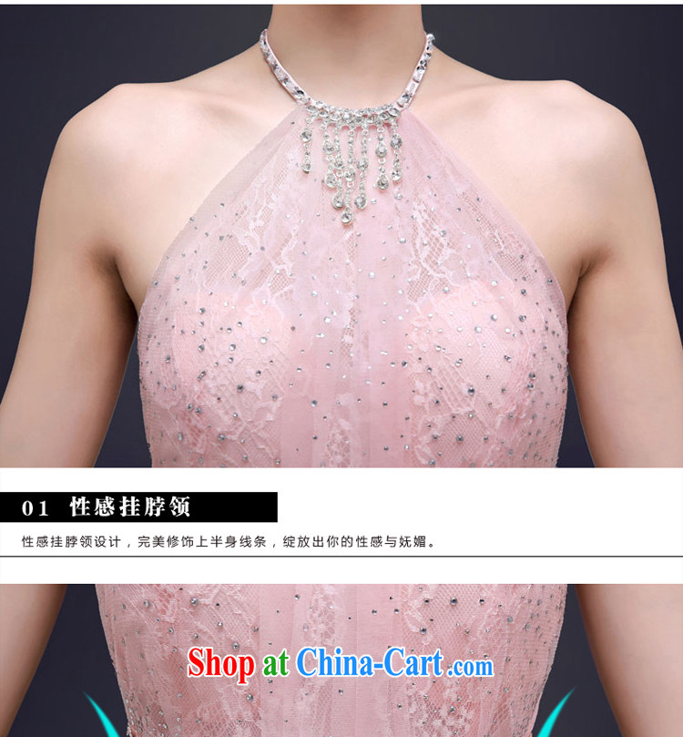 A good service is 2015 new spring and summer, banquet dress long crowsfoot cultivating annual meeting moderator dress champagne color 2 XL pictures, price, brand platters! Elections are good character, the national distribution, so why buy now enjoy more preferential! Health