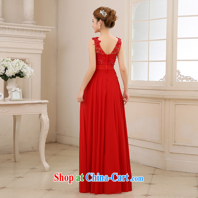 wedding dresses new summer spring red wedding toast Service Bridal a Field shoulder lace with snow woven the skirt with the Code Red xxl, joshon&Joe, shopping on the Internet