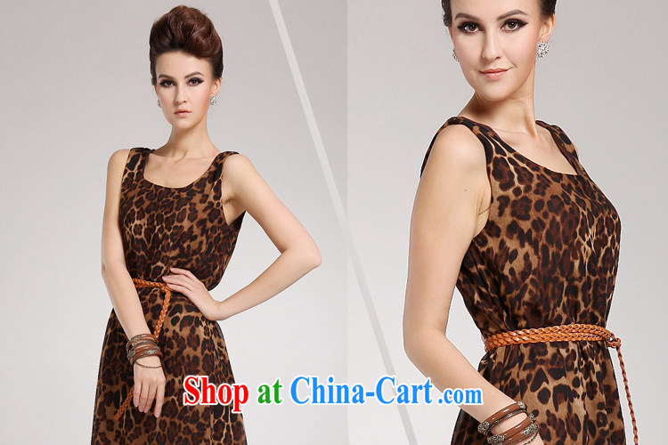 Addis Ababa, the Royal summer new, real-time a loose belt round-collar woven Snow Leopard even skirt the belt only color XXL pictures, price, brand platters! Elections are good character, the national distribution, so why buy now enjoy more preferential! Health