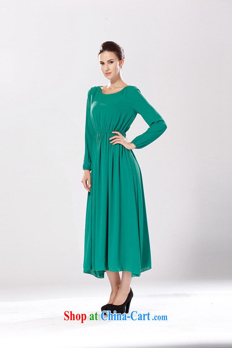 The Bekaa in Dili willows wrinkles large and long skirt long-sleeved dress, Muslims, single red XL pictures, price, brand platters! Elections are good character, the national distribution, so why buy now enjoy more preferential! Health