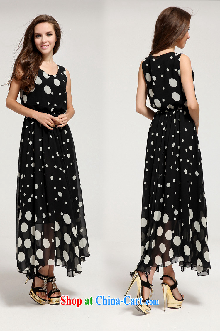 The Bekaa in Dili two-piece large-waist dress black white classic black XL pictures, price, brand platters! Elections are good character, the national distribution, so why buy now enjoy more preferential! Health
