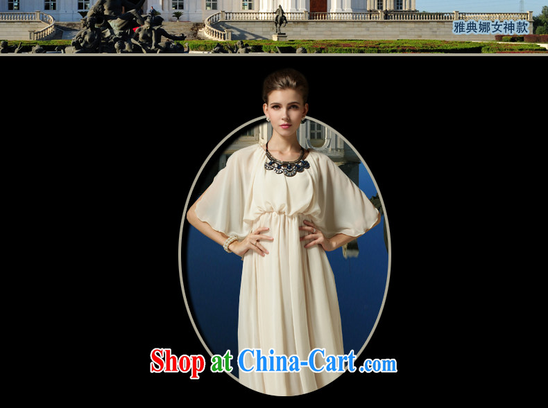The Bekaa in Dili advanced snow-woven dresses dress solemn ultra-long dresses, with payment link apricot XL pictures, price, brand platters! Elections are good character, the national distribution, so why buy now enjoy more preferential! Health