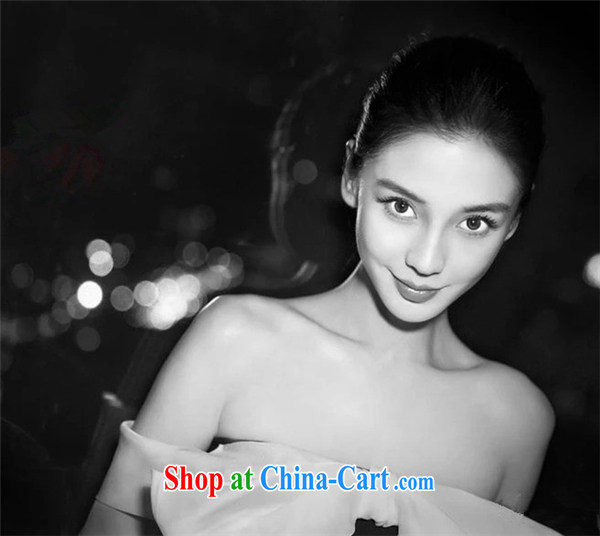 The Bekaa in Dili 85,003 #angelababy Yang Ying-Love Movie release black bare shoulders beauty banquet dress black L pictures, price, brand platters! Elections are good character, the national distribution, so why buy now enjoy more preferential! Health