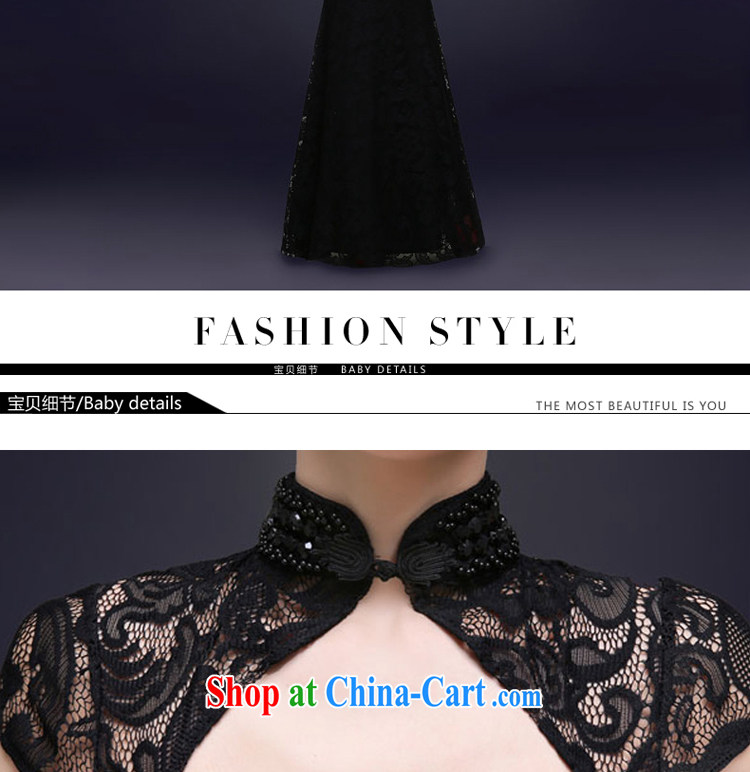 A good service is 2015 spring upscale banqueting Evening Dress long appearances at Merlion beauty dress girls black XL pictures, price, brand platters! Elections are good character, the national distribution, so why buy now enjoy more preferential! Health
