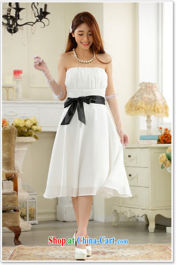 The package-mm thick large, small dress new erase chest dress white wedding dresses bridesmaid dress sisters hosted dresses of red 2 XL approximately 140 - 160 Jack pictures, price, brand platters! Elections are good character, the national distribution, so why buy now enjoy more preferential! Health