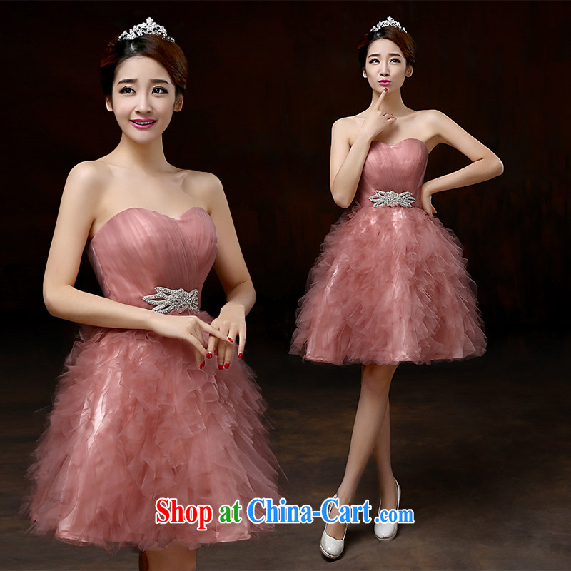 Love so Pang Evening Dress 2015 new short bridal toast serving spring and summer too small dress wedding dress moderator female customers to size. Does not support returning to love so Pang, and shopping on the Internet