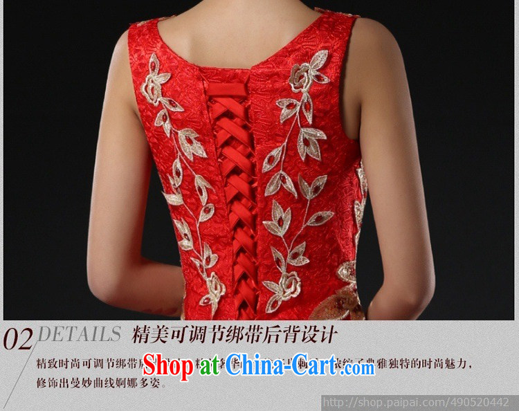 Evening Dress 2015 new toast service bridal gown long stylish red dress, wedding dress spring red XXXL pictures, price, brand platters! Elections are good character, the national distribution, so why buy now enjoy more preferential! Health