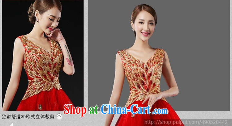 Wedding dress bridal toast service 2015 New Evening Dress short banquet style bridesmaid dresses small shaggy dress red XXXL pictures, price, brand platters! Elections are good character, the national distribution, so why buy now enjoy more preferential! Health