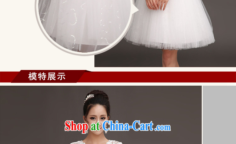 Beautiful ornaments 2015 new bridesmaid short small dress dress bridal evening dress a field shoulder short lace Princess skirt red XXL code pictures, price, brand platters! Elections are good character, the national distribution, so why buy now enjoy more preferential! Health