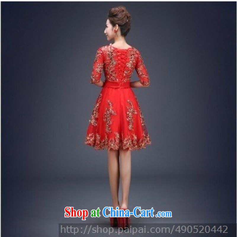 A beautiful, wedding dresses, dresses, uniforms, classic style luxury personal a cuff dress red long XXL so Balaam, and shopping on the Internet