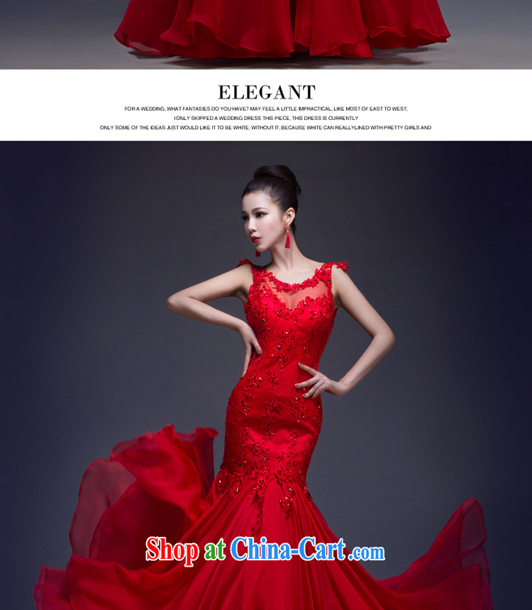 crowsfoot wedding dresses wedding toast Service Bridal annual dress spring new 2015 long dual-shoulder lace red XL pictures, price, brand platters! Elections are good character, the national distribution, so why buy now enjoy more preferential! Health