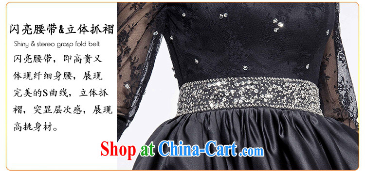Hi Ka-hi 2015 new dress continental double-shoulder dress Love Mary Magdalene annual chest hosted banquet performances dress skirt FT 02 black XXL pictures, price, brand platters! Elections are good character, the national distribution, so why buy now enjoy more preferential! Health