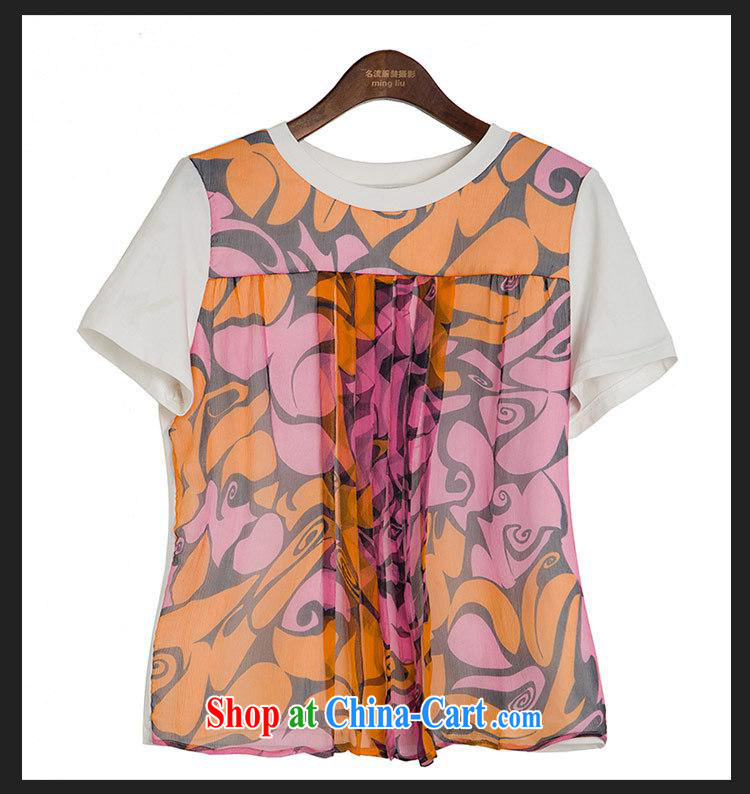 Health concerns women * factory direct 2015 spring and summer new women with stylish chest stamp round-collar short-sleeve T-shirt is silk T picture color L pictures, price, brand platters! Elections are good character, the national distribution, so why buy now enjoy more preferential! Health