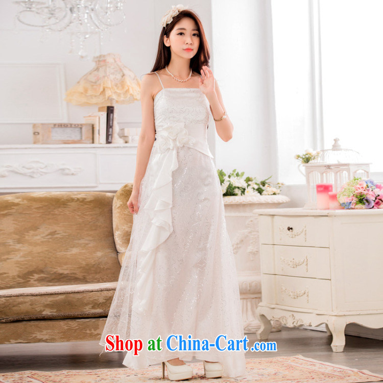 The package mail new large, stylish and super star, erase chest dress XL straps long skirt dress wedding white bows blue 3 XL approximately 165 - 185 Jack pictures, price, brand platters! Elections are good character, the national distribution, so why buy now enjoy more preferential! Health