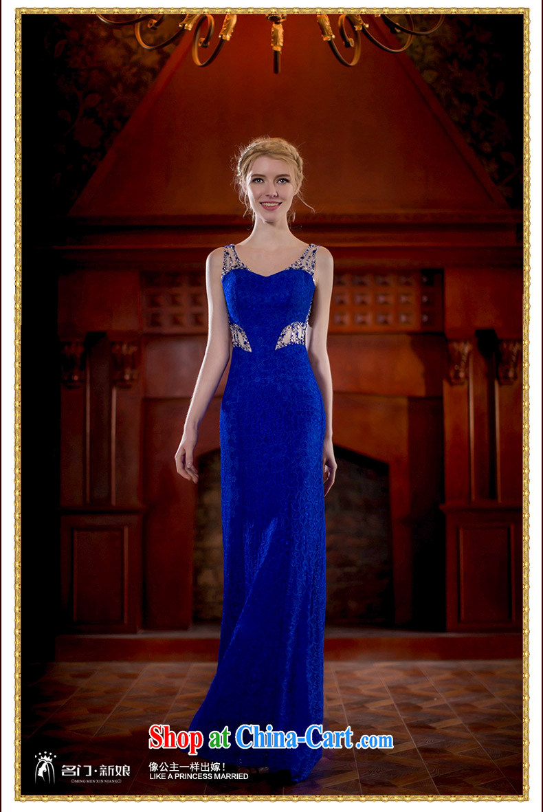 The bride's wedding dresses spring 2015 Evening Dress long bridal toast service spring 2225 blue tailored to the 20% pictures, price, brand platters! Elections are good character, the national distribution, so why buy now enjoy more preferential! Health