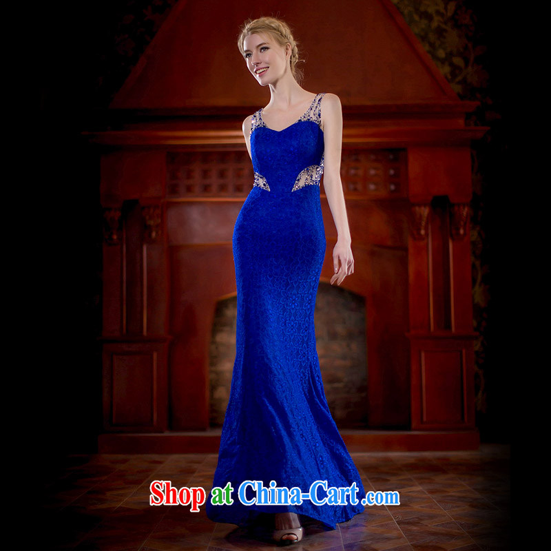 The bride's wedding dresses spring 2015 Evening Dress long bridal toast service spring 2225 blue tailored to the 20 per cent, of the bride, and shopping on the Internet