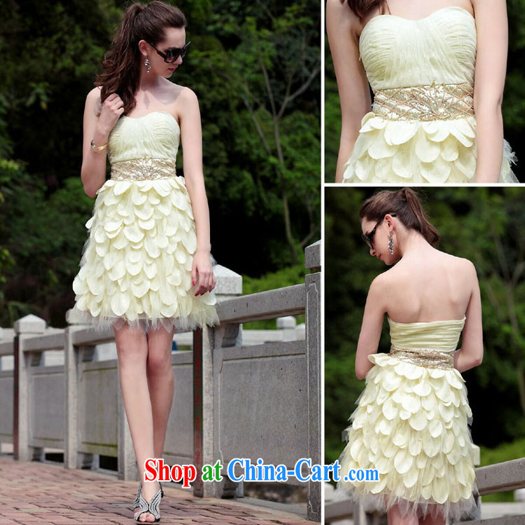 Multi-LAI Ki wrapped chest bare color shaggy dress dress game show dress white L pictures, price, brand platters! Elections are good character, the national distribution, so why buy now enjoy more preferential! Health