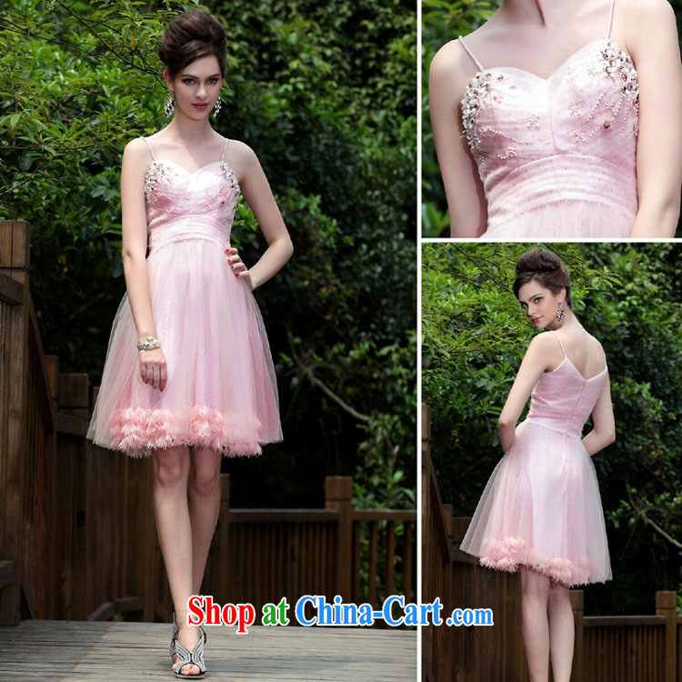 Multi-LAI Ki small dress bridesmaid dresses small wedding pink in Europe and America dresses Evening Dress pink XXL pictures, price, brand platters! Elections are good character, the national distribution, so why buy now enjoy more preferential! Health