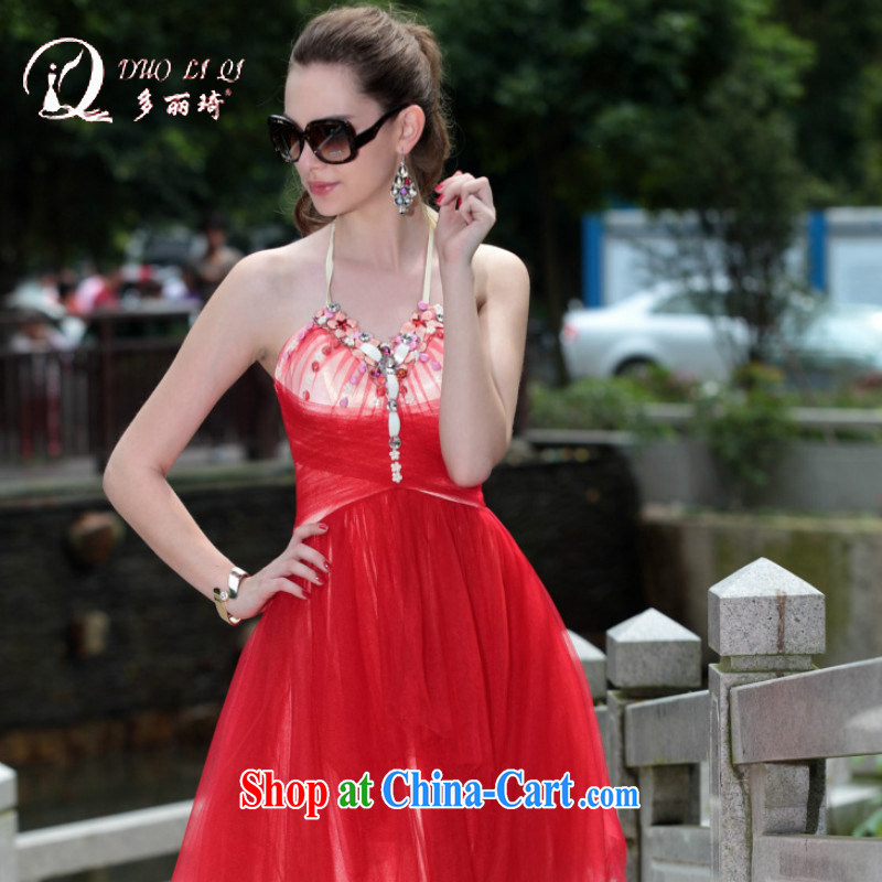 More than Li Qi 2014 multi-LAI Ki dress new trade dress in Europe Evening Dress red XXL, Lai Ki (Doris dress), and, on-line shopping