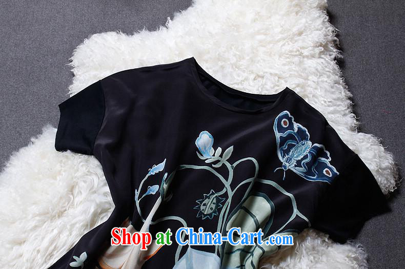 9 month dress * LP DaieR Diane's spring fashion, the European site solid-colored stamp women fashion clothes 151,811 black L pictures, price, brand platters! Elections are good character, the national distribution, so why buy now enjoy more preferential! Health