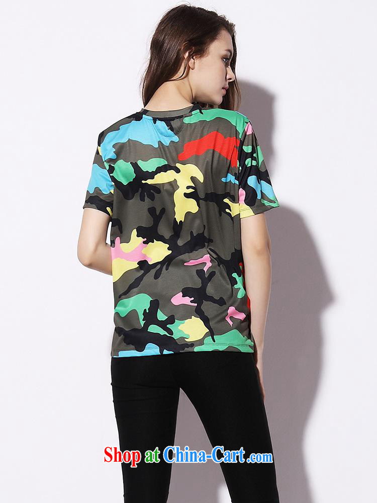 9 month dress * short-sleeve T-shirt women 2015, special counters with camouflage Women's cut T-shirt and has been barrel-type 8825 camouflage L pictures, price, brand platters! Elections are good character, the national distribution, so why buy now enjoy more preferential! Health