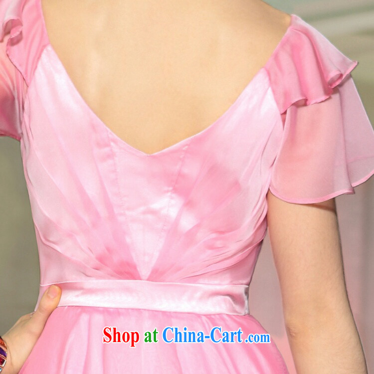 Doris Kay pink elegant bridesmaid bridal small dress pink L pictures, price, brand platters! Elections are good character, the national distribution, so why buy now enjoy more preferential! Health