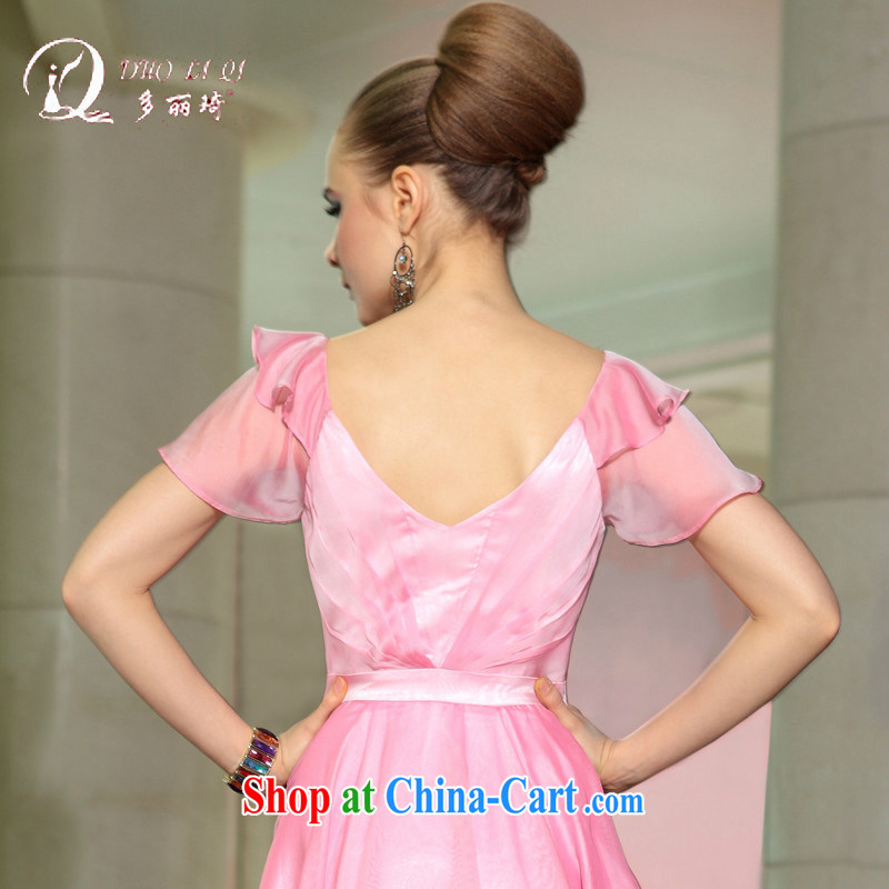 More LAI Ki pink elegant bridesmaid bride's small pink dresses L, Lai Ki (Doris dress), and, on-line shopping