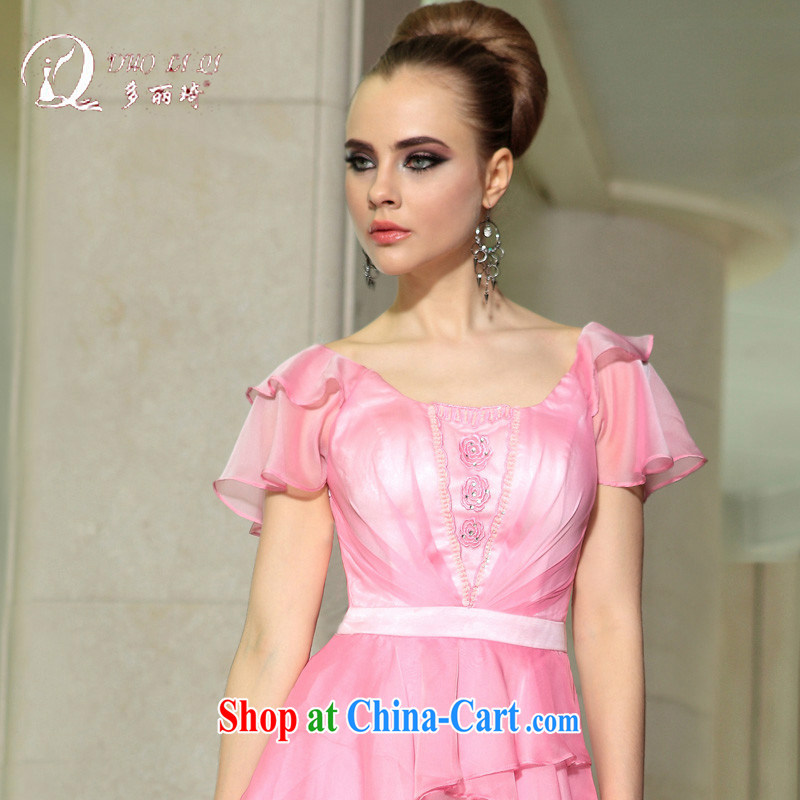 More LAI Ki pink elegant bridesmaid bride's small pink dresses L, Lai Ki (Doris dress), and, on-line shopping