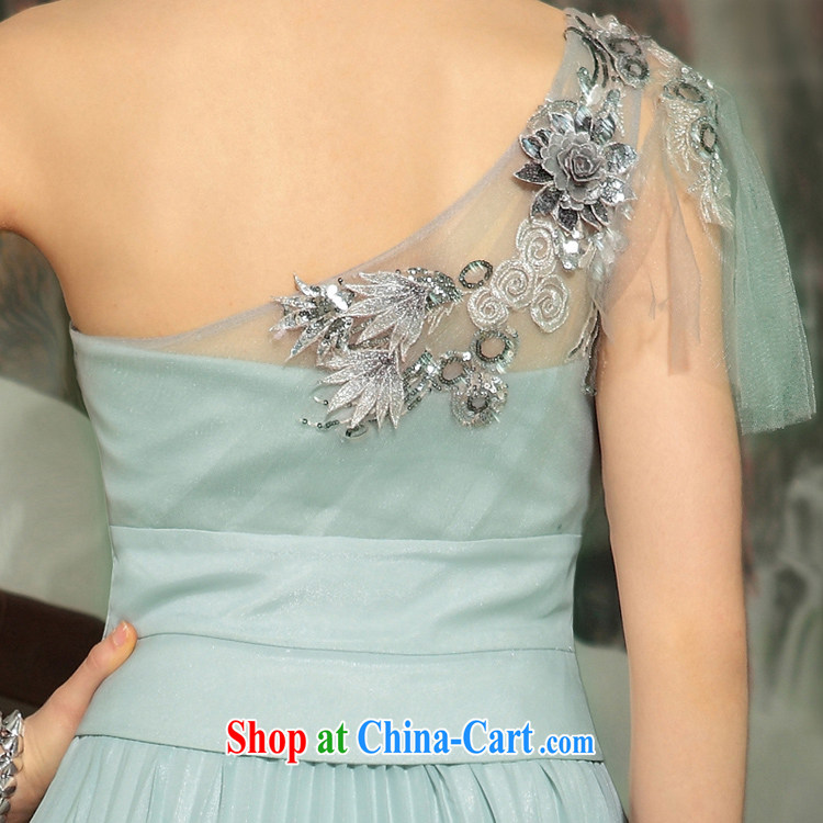 Multi-LAI Ki Evening Dress bridal toast serving stage hosted the annual reception dress light gray XXL pictures, price, brand platters! Elections are good character, the national distribution, so why buy now enjoy more preferential! Health