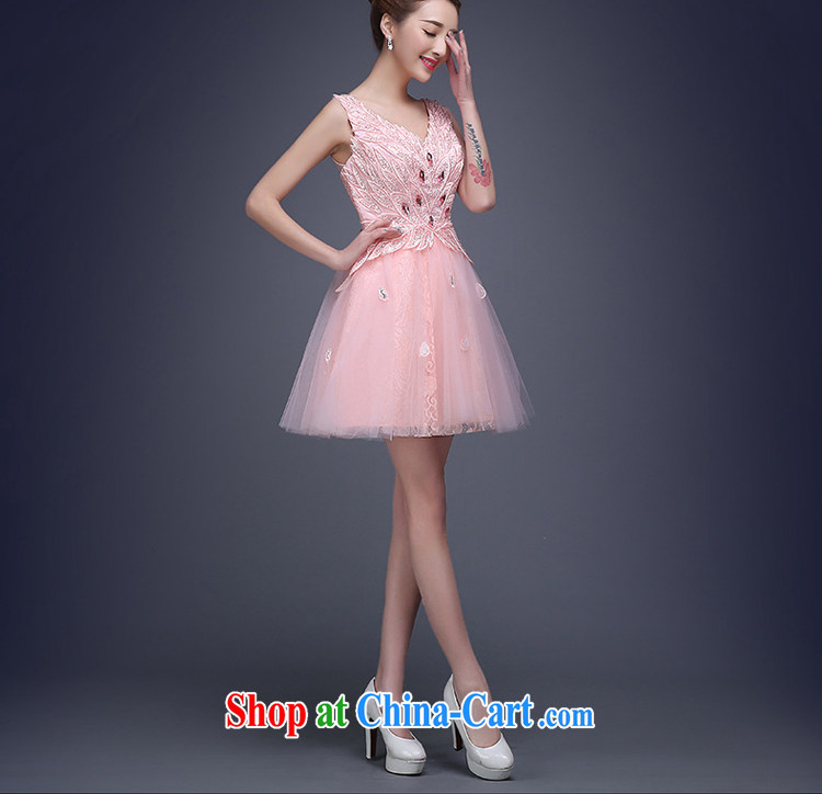 7 color 7 tone Korean version 2015 new dual-shoulder stylish bridesmaid dresses small spring and summer evening dress short bridal dresses L 031 Lake blue XL pictures, price, brand platters! Elections are good character, the national distribution, so why buy now enjoy more preferential! Health