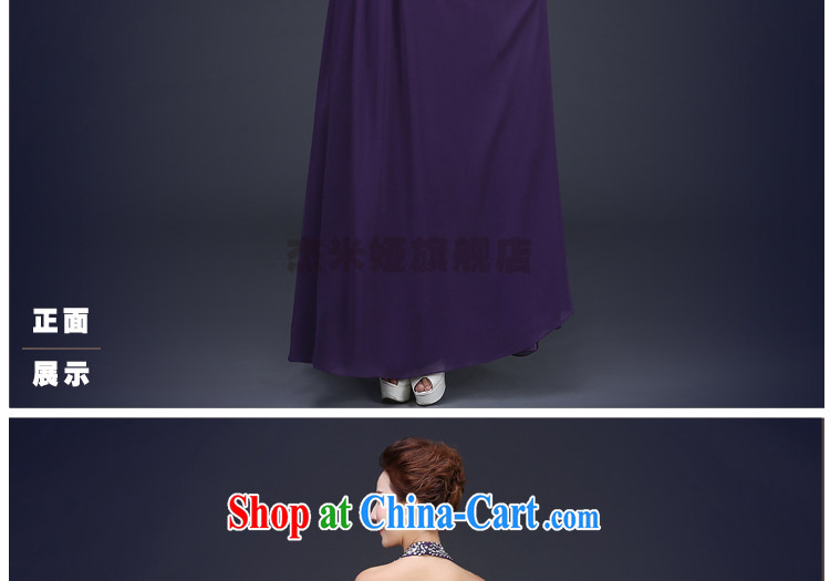 J. MIA bridal dresses serving toast spring 2015 new stylish V collar purple beauty with banquet dress long red XXXL pictures, price, brand platters! Elections are good character, the national distribution, so why buy now enjoy more preferential! Health
