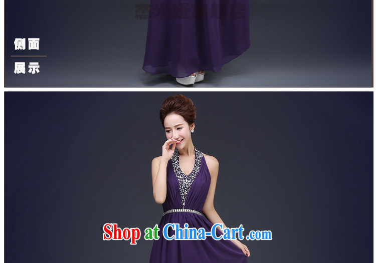 J. MIA bridal dresses serving toast spring 2015 new stylish V collar purple beauty with banquet dress long red XXXL pictures, price, brand platters! Elections are good character, the national distribution, so why buy now enjoy more preferential! Health