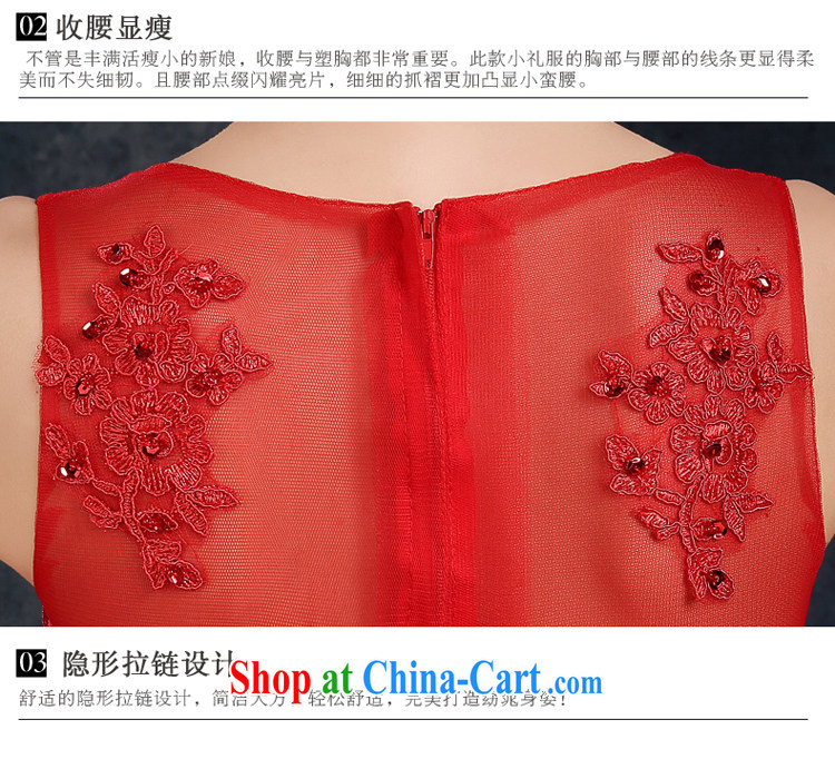 Short Evening Dress 2015 new wedding banquet dress summer thick beauty bridal dresses red XL pictures, price, brand platters! Elections are good character, the national distribution, so why buy now enjoy more preferential! Health