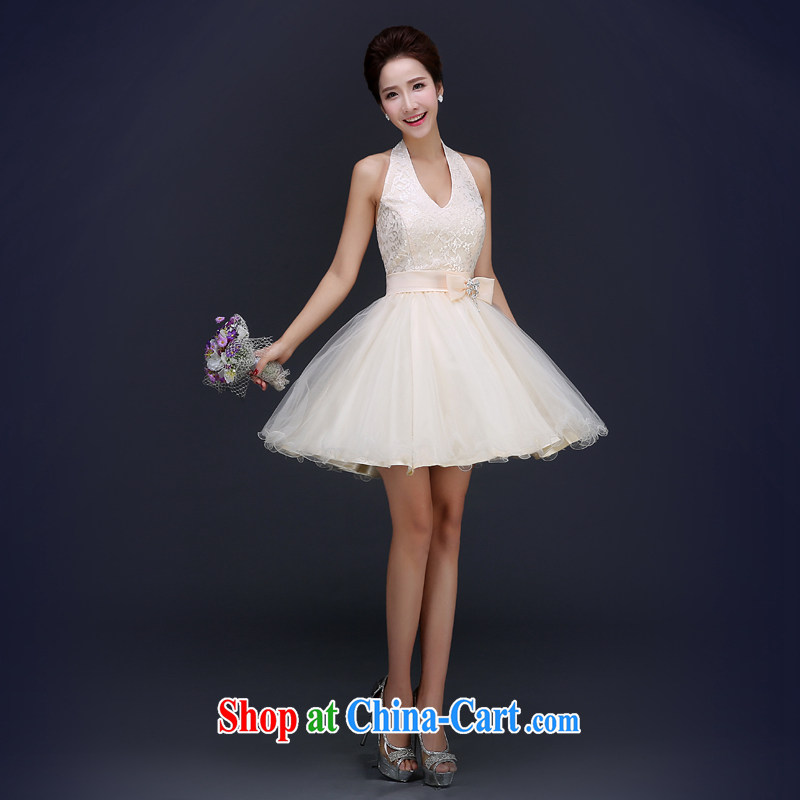 Cheng Kejie MIA spring new small dress dress bridal bridesmaid dress in dance Banquet Hosted wiped his chest dress short-XXL also, Jake Mia, and shopping on the Internet