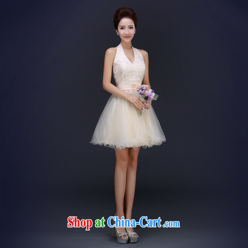 Cheng Kejie MIA spring new small dress dress bridal bridesmaid dress in dance Banquet Hosted wiped his chest dress short-XXL also, Jake Mia, and shopping on the Internet