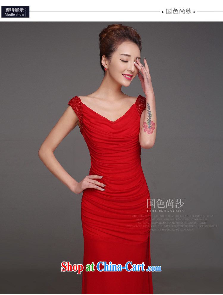 Marriages served toast red long wedding dresses 2015 stylish new beauty dress spring and summer red s pictures, price, brand platters! Elections are good character, the national distribution, so why buy now enjoy more preferential! Health