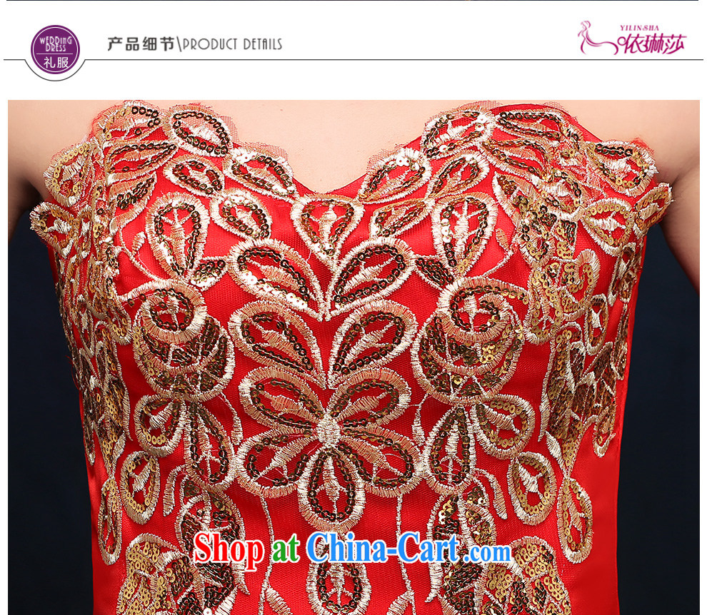 New wedding dresses red 2015 style marriages served toast toast clothing, cultivating red XL pictures, price, brand platters! Elections are good character, the national distribution, so why buy now enjoy more preferential! Health