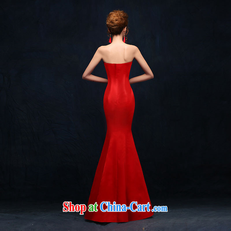 New wedding dresses red 2015 style marriages served toast toast clothing, cultivating red XL, according to Lin, Elizabeth, and shopping on the Internet