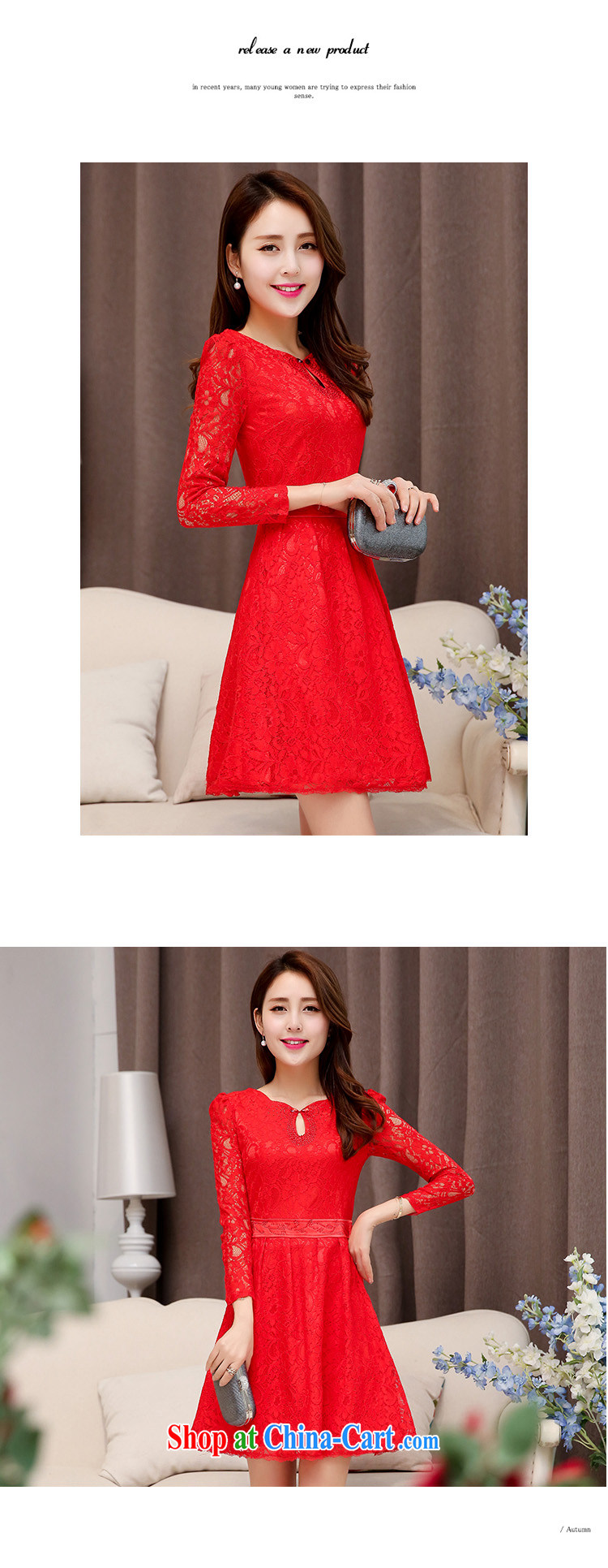 Floating love Ting new large red wedding lace dresses 2015 spring and summer language empty reception dress style beauty red XXL pictures, price, brand platters! Elections are good character, the national distribution, so why buy now enjoy more preferential! Health
