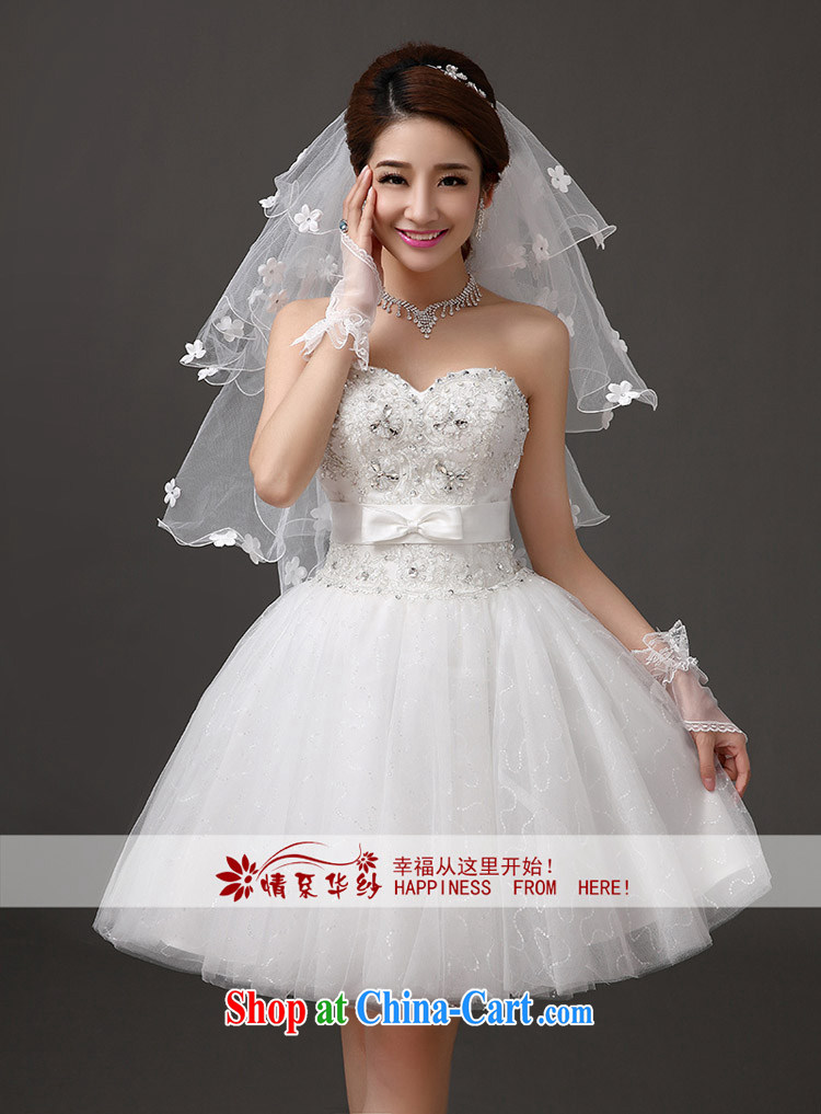 The china yarn spring and summer bridesmaid dresses new 2015 wedding dresses short, bridal service banquet dress sister dress the dress white. size does not accept return pictures, price, brand platters! Elections are good character, the national distribution, so why buy now enjoy more preferential! Health