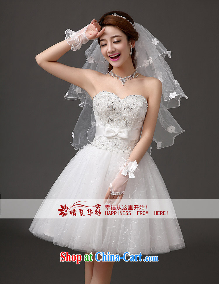 The china yarn spring and summer bridesmaid dresses new 2015 wedding dresses short, bridal service banquet dress sister dress the dress white. size does not accept return pictures, price, brand platters! Elections are good character, the national distribution, so why buy now enjoy more preferential! Health