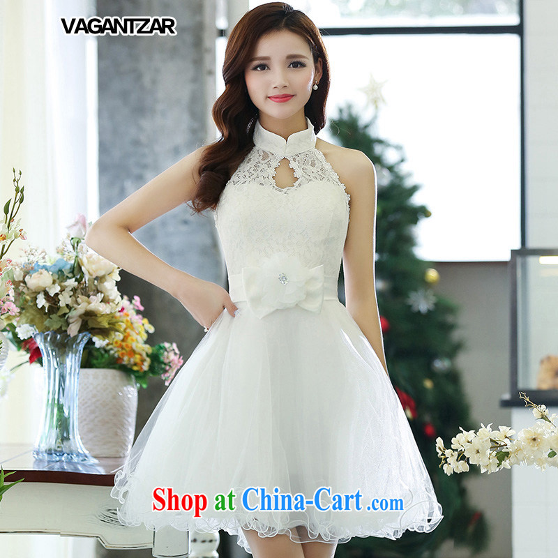 2015 VAGANTZAR new small red dress is also toast Service Bridal short lace short dress beauty Evening Dress 1516 red, VAGANTZAR, shopping on the Internet