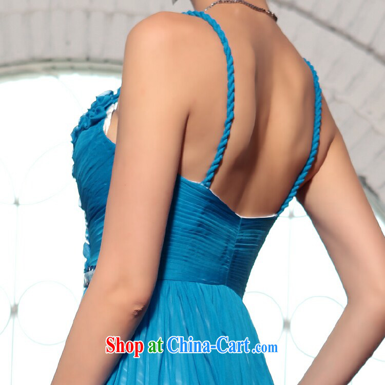 Multi-LAI Ki 2015 spring strap ballroom dance evening dress light blue XXL pictures, price, brand platters! Elections are good character, the national distribution, so why buy now enjoy more preferential! Health