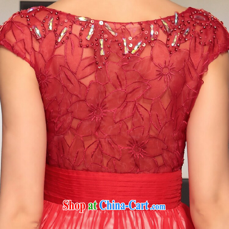 More than Li Qi 2015, Qi red wedding dresses Deep V package shoulder bridal wedding dresses toast Europe evening dress red XXL pictures, price, brand platters! Elections are good character, the national distribution, so why buy now enjoy more preferential! Health