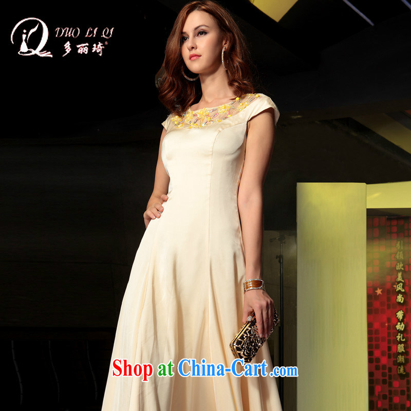 More LAI Ki package shoulder dresses long dresses with marriages served toast white XXL, Lai Ki (Doris dress), and, on-line shopping