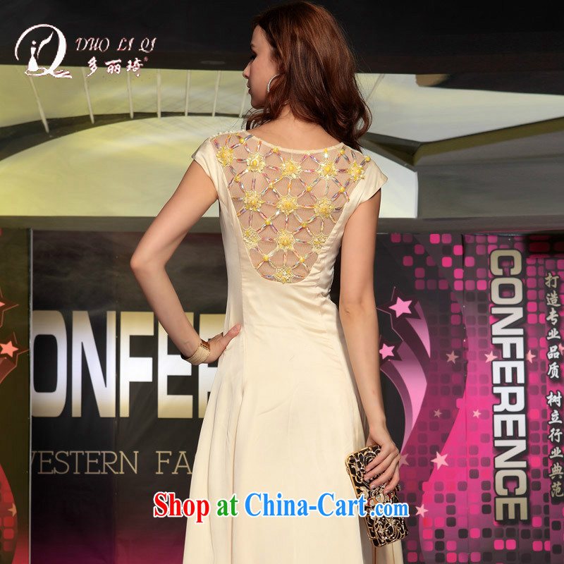 More LAI Ki package shoulder dresses long dresses with marriages served toast white XXL, Lai Ki (Doris dress), and, on-line shopping