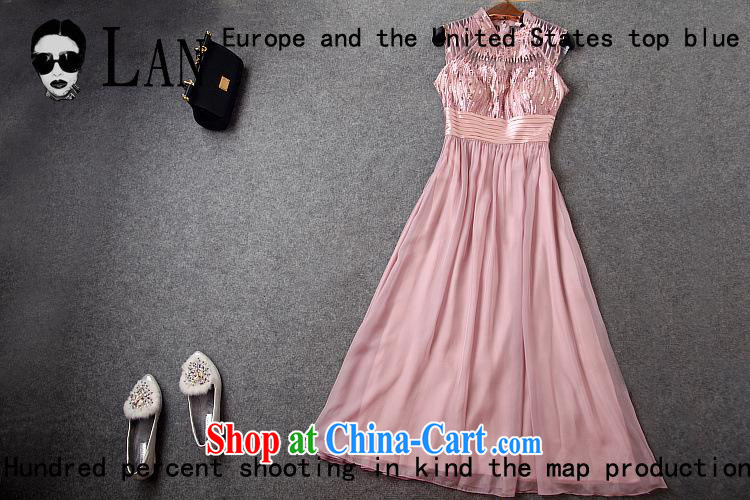 hamilton 2015 spring and summer new, modern Europe and the embroidery, cultivating long gown dress 2885 T 豆沙 8 pictures, price, brand platters! Elections are good character, the national distribution, so why buy now enjoy more preferential! Health