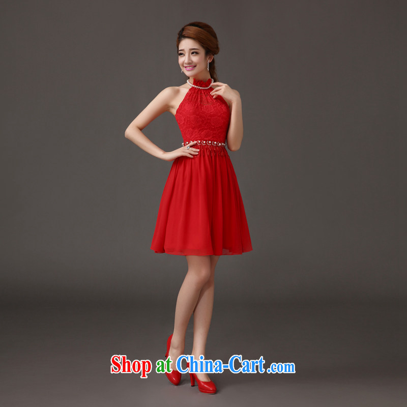 The china yarn 2015 new marriages small dress red hook also stylish short skirts wedding dresses bows dress Red. size does not accept return and china yarn, shopping on the Internet