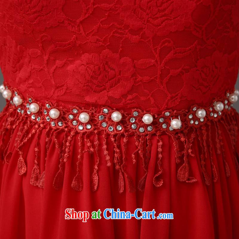 The china yarn 2015 new marriages small dress red hook also stylish short skirts wedding dresses bows dress Red. size does not accept return and china yarn, shopping on the Internet