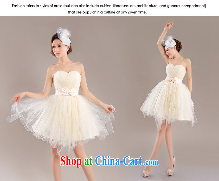 Beijing, Hong Kong, 2015 as soon as possible new betrothal wedding dress bridesmaid Service Bridal toast serving small dress skirt red erase chest shaggy dress short XXL pictures, price, brand platters! Elections are good character, the national distribution, so why buy now enjoy more preferential! Health